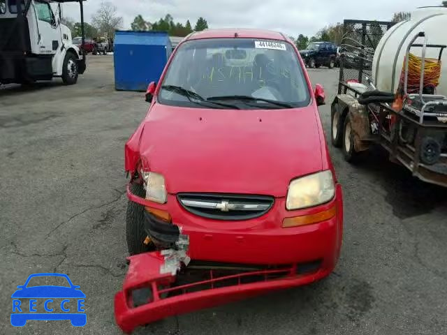 2004 CHEVROLET AVEO LS KL1TJ52644B197233 Bild 9