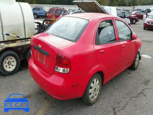 2004 CHEVROLET AVEO LS KL1TJ52644B197233 Bild 3