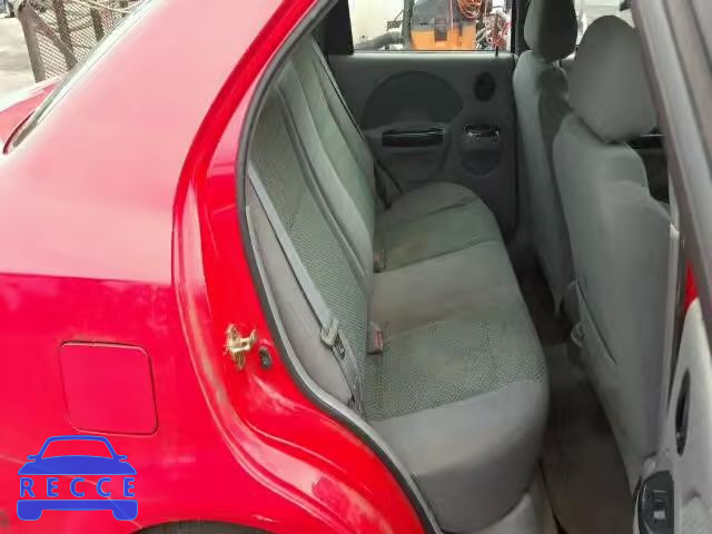 2004 CHEVROLET AVEO LS KL1TJ52644B197233 Bild 5