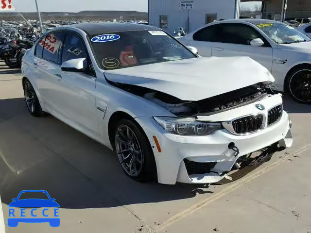 2016 BMW M3 WBS8M9C54G5D30896 зображення 0