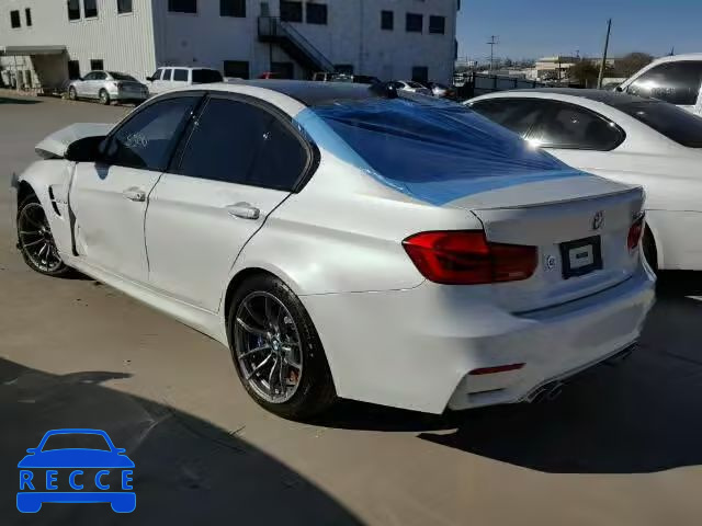 2016 BMW M3 WBS8M9C54G5D30896 image 2