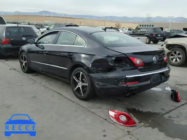 2009 VOLKSWAGEN CC LUXURY WVWHL73C09E512947 image 2
