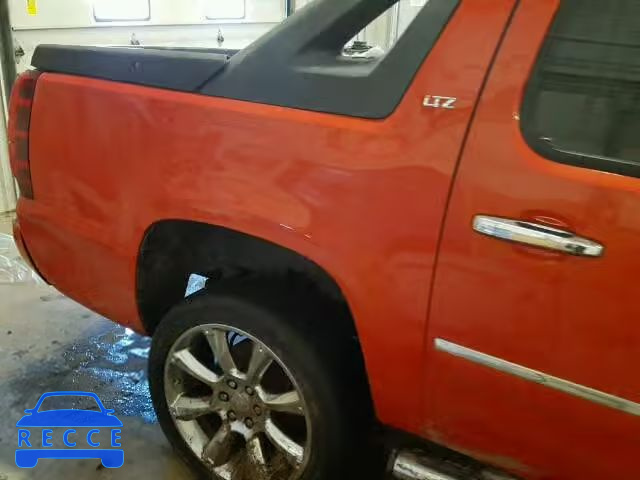 2009 CHEVROLET AVALANCHE 3GNFK320X9G191896 image 9