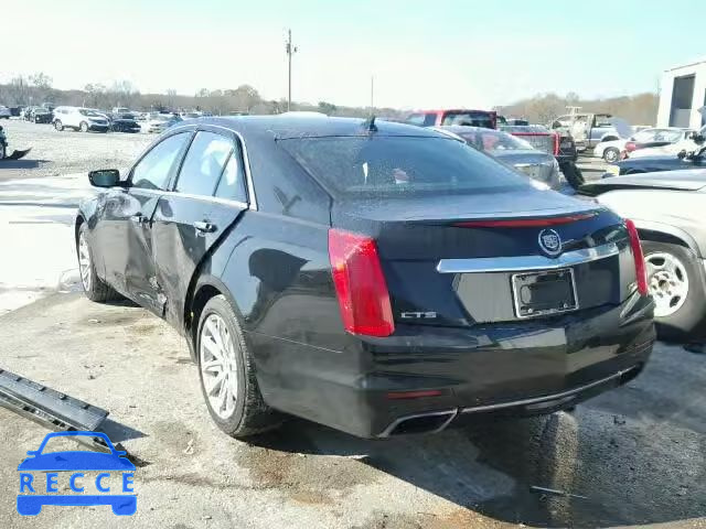 2014 CADILLAC CTS 1G6AP5SX7E0148180 зображення 2