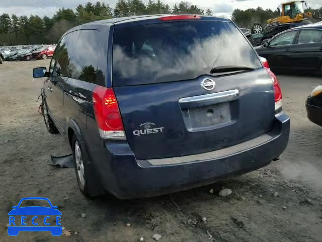 2009 NISSAN QUEST S/SE 5N1BV28U59N101057 image 2