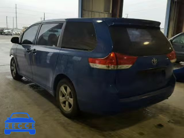 2013 TOYOTA SIENNA 5TDZK3DCXDS309520 image 2