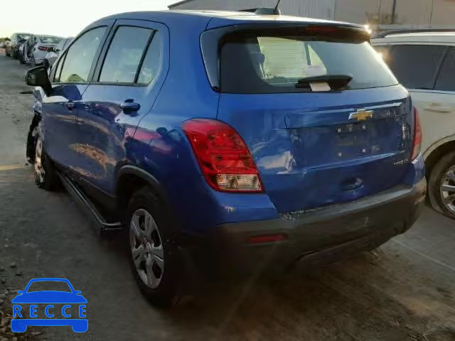 2015 CHEVROLET TRAX LS KL7CJKSB5FB193938 image 2