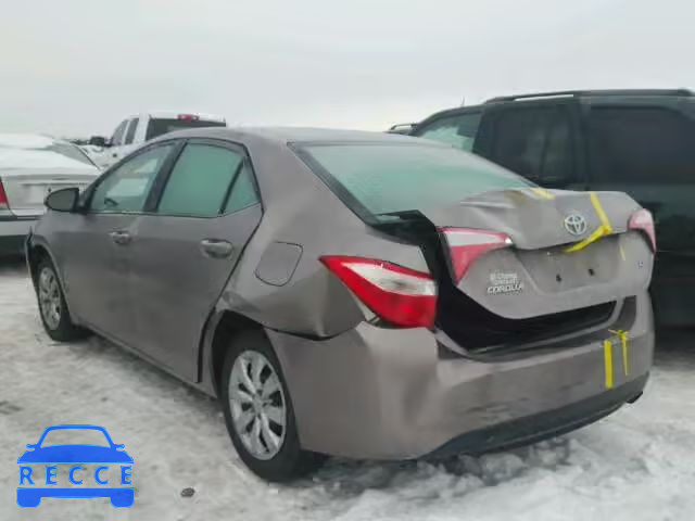 2015 TOYOTA COROLLA 2T1BURHE6FC279535 image 2