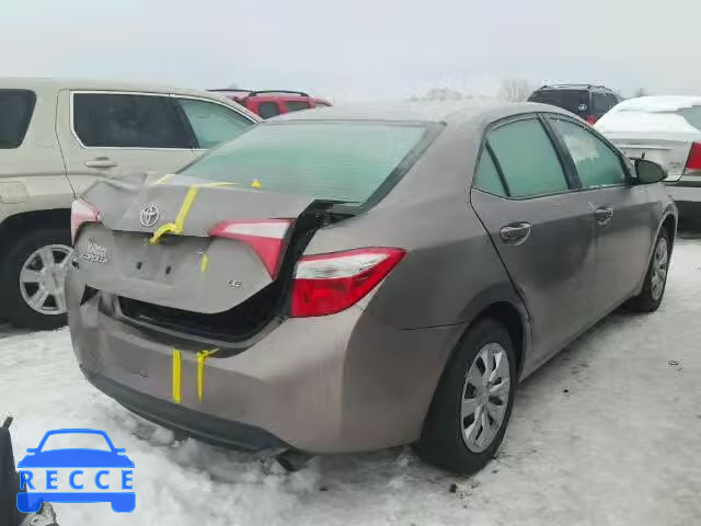 2015 TOYOTA COROLLA 2T1BURHE6FC279535 image 3