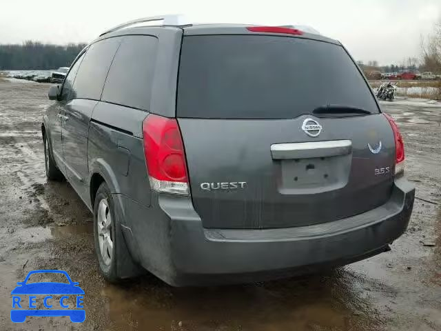 2009 NISSAN QUEST S/SE 5N1BV28U99N104754 image 2