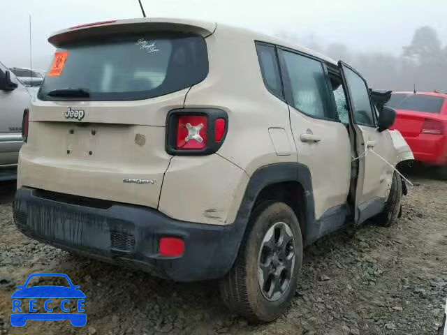 2016 JEEP RENEGADE S ZACCJAATXGPC95928 image 3