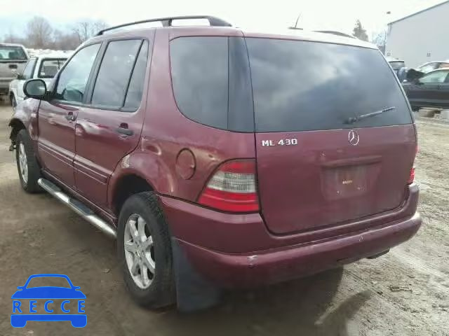 2000 MERCEDES-BENZ ML430 4JGAB72E3YA171374 image 2