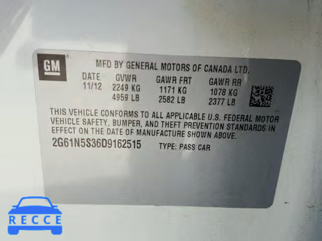 2013 CADILLAC XTS 2G61N5S36D9162515 image 8