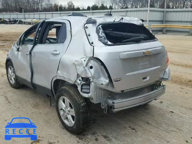 2015 CHEVROLET TRAX 1LT 3GNCJLSB9FL247644 image 2
