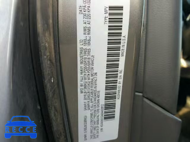 2008 SUBARU TRIBECA 4S4WX91D484402812 image 9