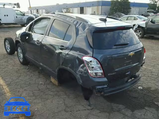 2016 CHEVROLET TRAX 1LT 3GNCJLSB2GL259118 зображення 2