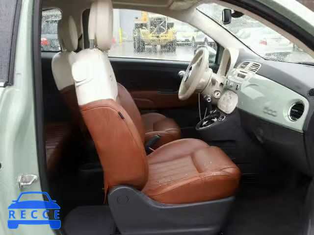 2013 FIAT 500 LOUNGE 3C3CFFCR6DT513873 зображення 4