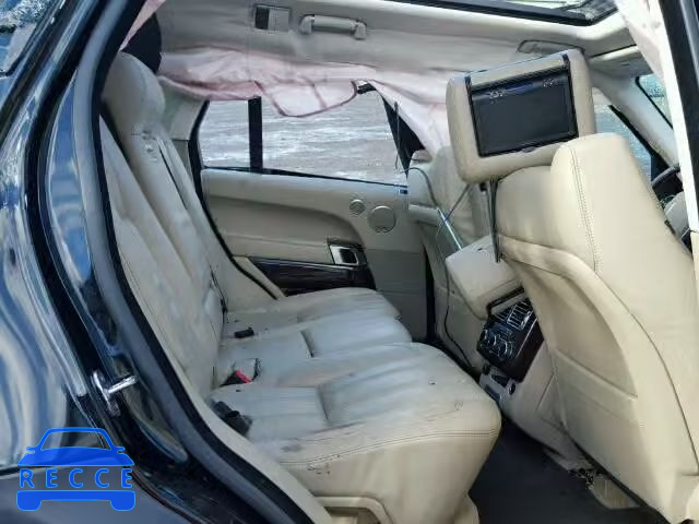 2013 LAND ROVER RANGE ROVE SALGS2EF1DA106130 зображення 5