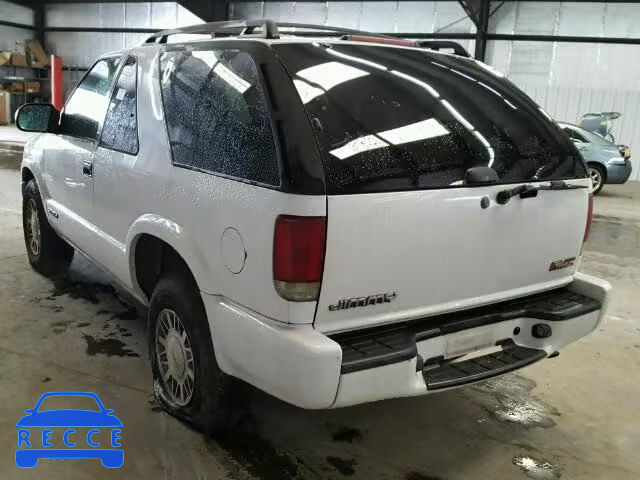 2000 GMC JIMMY 1GKCT18W1YK162467 image 2