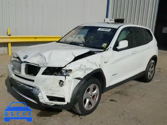 2011 BMW X3 XDRIVE2 5UXWX5C54BL716054 image 1