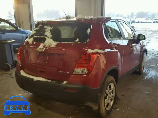 2015 CHEVROLET TRAX LS KL7CJKSB9FB184935 image 3