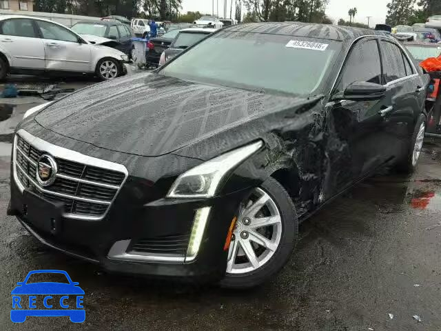 2014 CADILLAC CTS 1G6AP5SX8E0125958 image 1