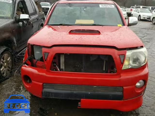 2007 TOYOTA TACOMA X-R 5TETU22N87Z376185 зображення 9