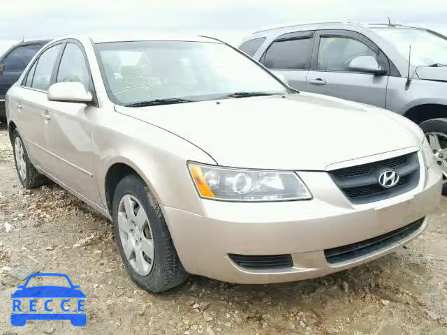 2008 HYUNDAI SONATA 5NPET46C58H301481 image 0