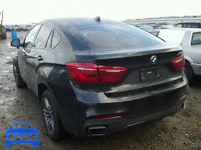 2016 BMW X6 XDRIVE3 5UXKU2C56G0N80007 image 2