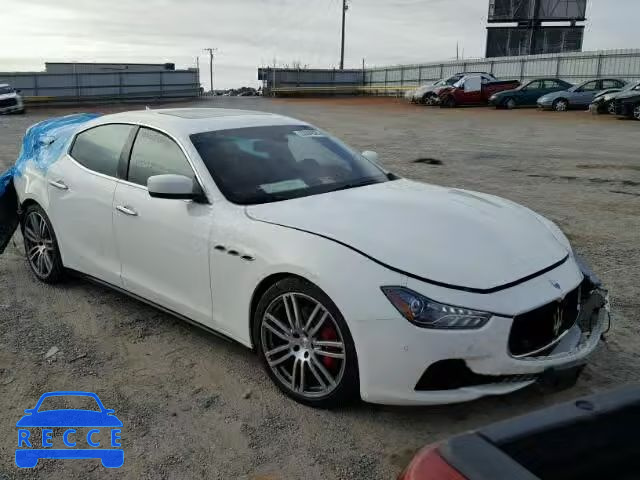 2015 MASERATI GHIBLI S ZAM57RTA1F1141314 image 0