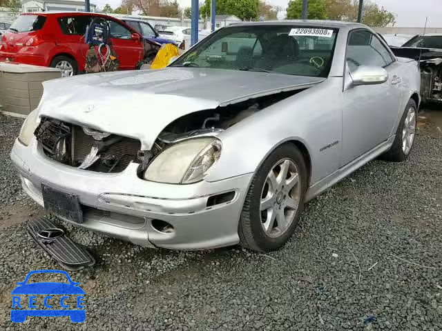 2001 MERCEDES-BENZ SLK 230 KO WDBKK49F31F214463 image 1