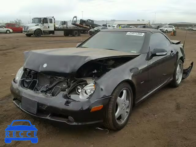 2001 MERCEDES-BENZ SLK 320 WDBKK65F31F174998 Bild 1