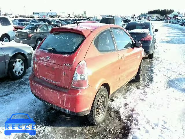 2008 HYUNDAI ACCENT BAS KMHCN35C08U056040 image 3