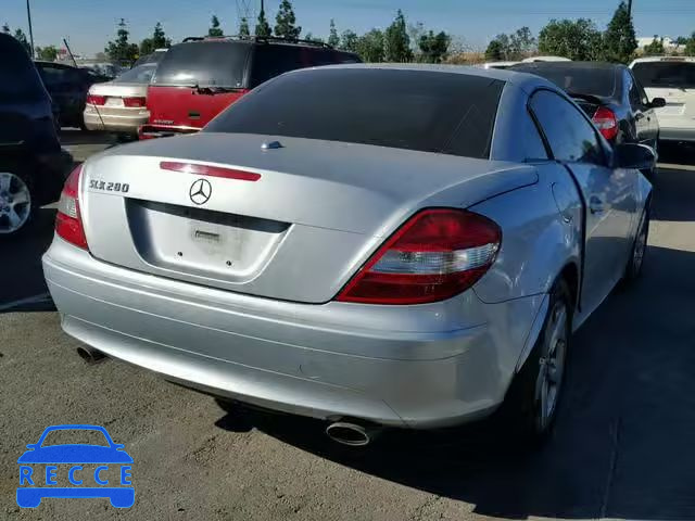 2006 MERCEDES-BENZ SLK 280 WDBWK54F76F104246 image 3