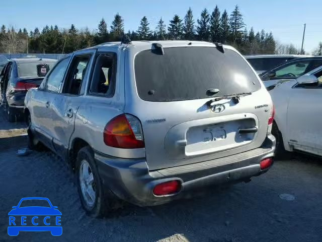 2004 HYUNDAI SANTA FE B KM8SB13DX4U607704 зображення 2