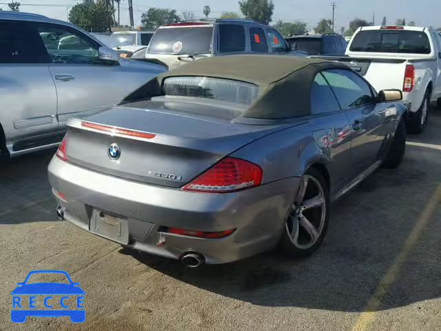 2008 BMW 650 I WBAEB53568CX62759 image 3