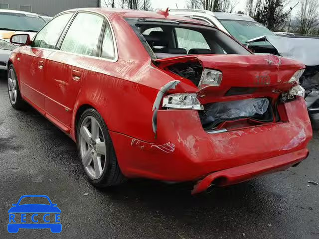 2006 AUDI A4 S-LINE WAUEF78E66A226105 Bild 2