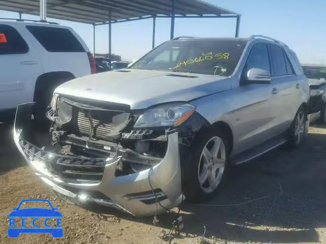 2012 MERCEDES-BENZ ML 350 BLU 4JGDA2EB8CA034055 Bild 1