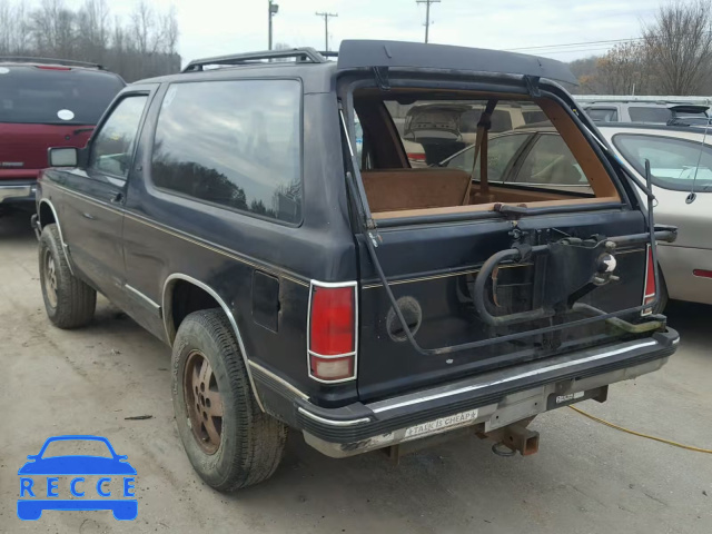 1991 CHEVROLET BLAZER S10 1GNCT18Z3M0206438 image 2