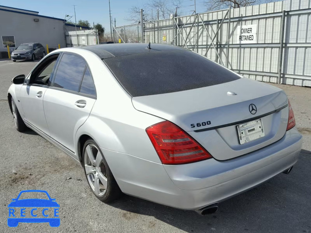 2007 MERCEDES-BENZ S 600 WDDNG76X27A076361 image 2