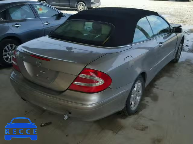 2004 MERCEDES-BENZ CLK 320 WDBTK65G14T020616 зображення 3