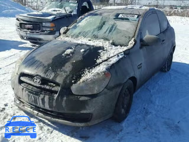 2008 HYUNDAI ACCENT BAS KMHCN35C28U086981 зображення 1