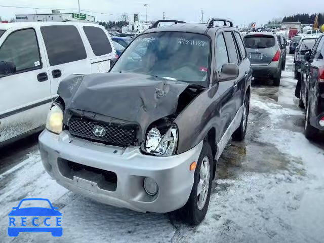 2004 HYUNDAI SANTA FE B KM8SB73E54U742861 зображення 1