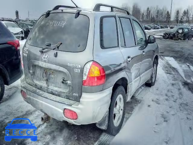 2004 HYUNDAI SANTA FE B KM8SB73E54U742861 зображення 3