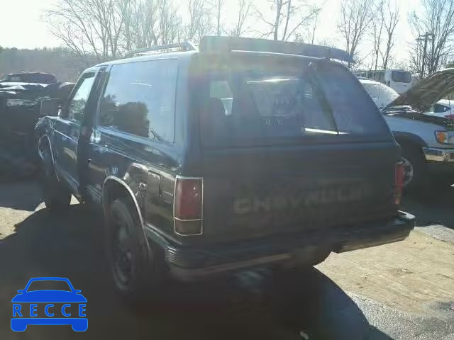 1991 CHEVROLET BLAZER S10 1GNCT18Z3M8289340 image 2