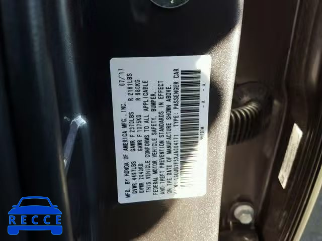 2018 ACURA TLX TECH 19UUB1F5XJA004171 image 9