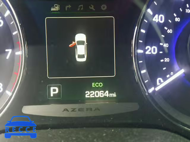 2016 HYUNDAI AZERA KMHFG4JG1GA549733 зображення 7