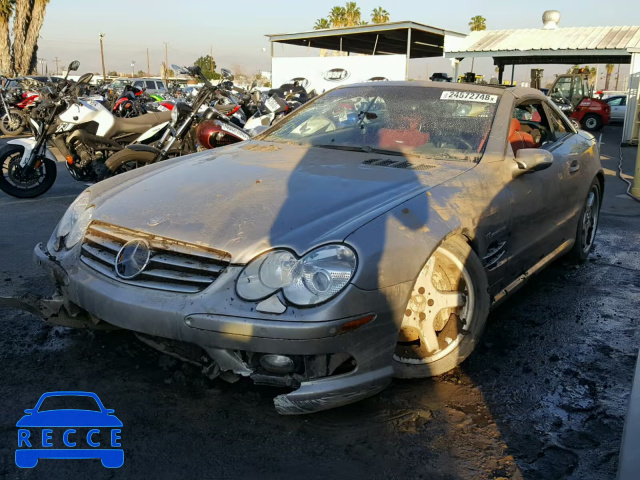 2004 MERCEDES-BENZ SL 55 AMG WDBSK74F54F070931 зображення 1