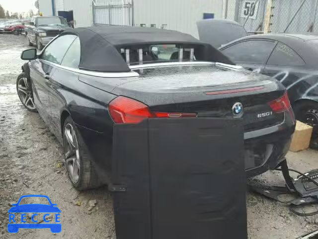 2012 BMW 650 I WBALZ3C50CDL70905 image 2