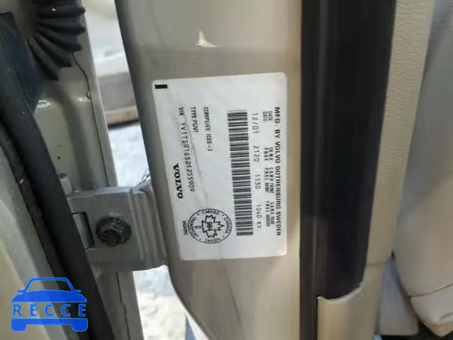 2002 VOLVO S80 T6 TUR YV1TS91D521255909 image 9